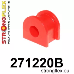 271220B: Rear anti roll bar bush 17mm 17mm Black
