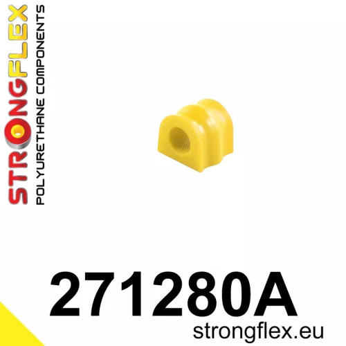271280A: Front anti roll bar bush SPORT 19mm Yellow
