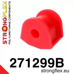 271299B: Rear anti roll bar bush 15mm 15mm Red