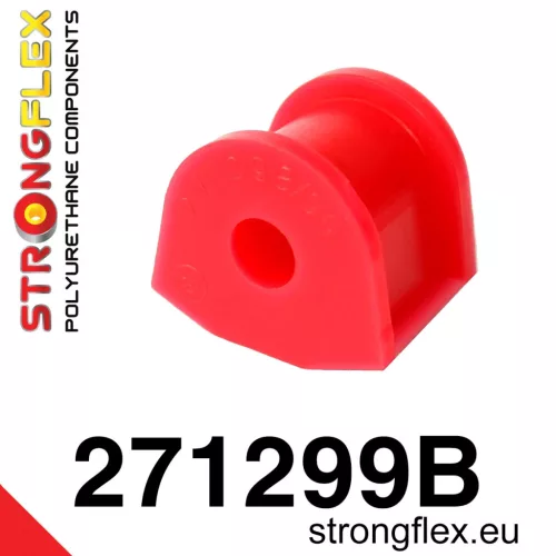 271299B: Rear anti roll bar bush 15mm 15mm Red