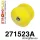 271523A: Rear trailing arm front bush SPORT Yellow