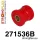 271536B: Rear lower inner arm bush Black