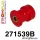 271539B: Rear upper outer arm bush Black