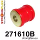 271610B: Rear trailing arm front bush Black