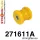 271611A: Rear trailing arm rear bush SPORT Black
