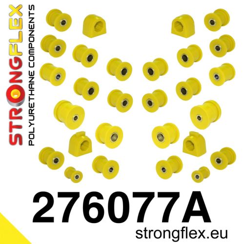 276077A: Front and rear suspension bush kit SPORT