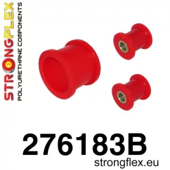 276183B: Steering rack mount bush kit Red