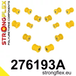 276193A: Rear suspension bush kit SPORT 14mm Black