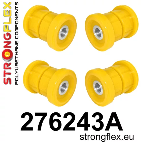 276243A: Rear subframe bush kit SPORT Yellow