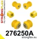 276250A: Front suspension bush kit SPORT Custom 2x271609 Black