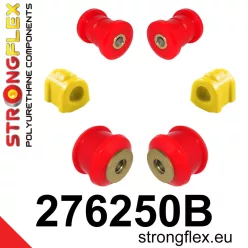 276250B: Front suspension bush kit 23mm 2x271609 Black