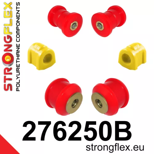 276250B: Front suspension bush kit Custom 2x271609 Black