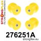276251A: Rear subframe bush kit SPORT