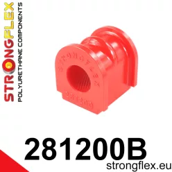 281200B: Front anti roll bar bush 18mm Black