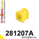 281207A: Front anti roll bar bush SPORT 21mm Yellow