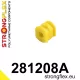 281208A: Rear anti roll bar bush SPORT 16mm Black