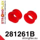 281261B: Steering rack mount bush 48mm Red