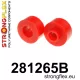 281265B: Front anti roll bar link bush Red