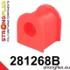 281268B: Rear anti roll bar bush 16mm Red