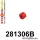 281306B: Anti roll bar link bush Red