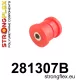 281307B: Rear track arm front bush Black