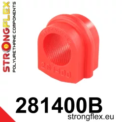 281400B: Front anti roll bar bush 22mm Red