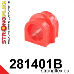 281401B: Front anti roll bar mount GT-R 20mm Red