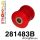 281483B: Trailing arm upper / lower bushing