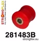 281483B: Trailing arm upper / lower bushing Black