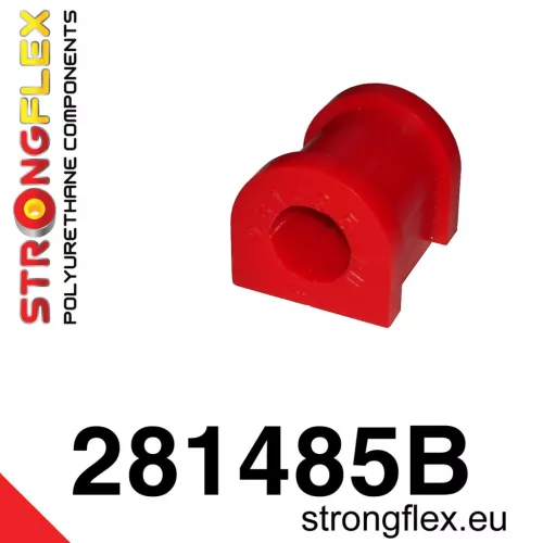 281485B: Rear anti roll bar bush 22mm Red