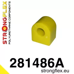 281486A: Front anti roll bar bush SPORT 15mm Yellow