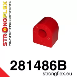 281486B: Front anti roll bar bush 15mm Black