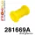 281669A: Shackle bushing SPORT Yellow