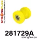 281729A: Rear suspension bush SPORT Black