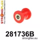 281736B: Steering rack bush Red