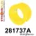 281737A: Steering rack bush SPORT Yellow