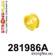281986A: Steering rack bush SPORT Yellow