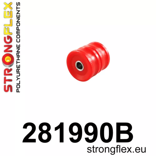 281990B: Front tie bar to chassis bush Red