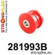 281993B: Rear beam bush Black