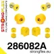 286082A: Front suspension bush kit SPORT 23mm 281207 281397 - 38mm Yellow