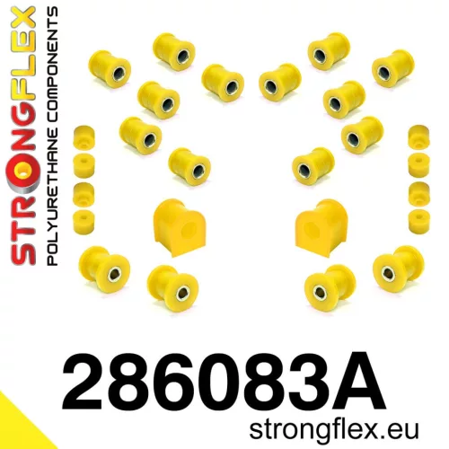286083A: Rear suspension bush kit SPORT Custom Yellow