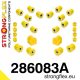286083A: Rear suspension bush kit SPORT