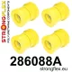 286088A: Rear beam mounting bush kit RWD SPORT 2 pcs Yellow