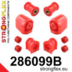 286099B: Set of front suspension polyurethane