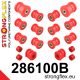 286100B: Rear suspension bush kit