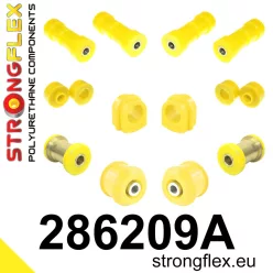   286209A: Front suspension bush kit SPORT 22mm 281400 281263 - 34mm Yellow