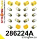 286224A: Rear suspension bush kit SPORT Custom Yellow