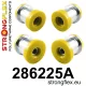 286225A: Rear subframe bush kit SPORT Yellow