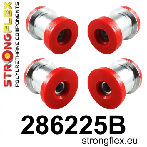 286225B: Rear subframe bush kit Red