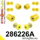 286226A: Front suspension bush kit SPORT 24mm Black